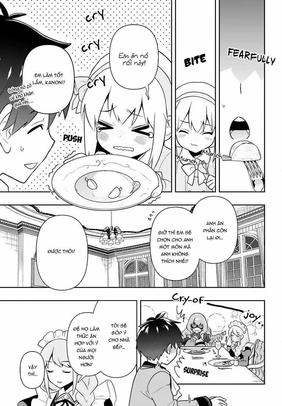 Tôi Chuyển Sinh Và Còn Nhận Được Tình Cảm Của 6 Cô Công Chúa Chapter 3 trang 15