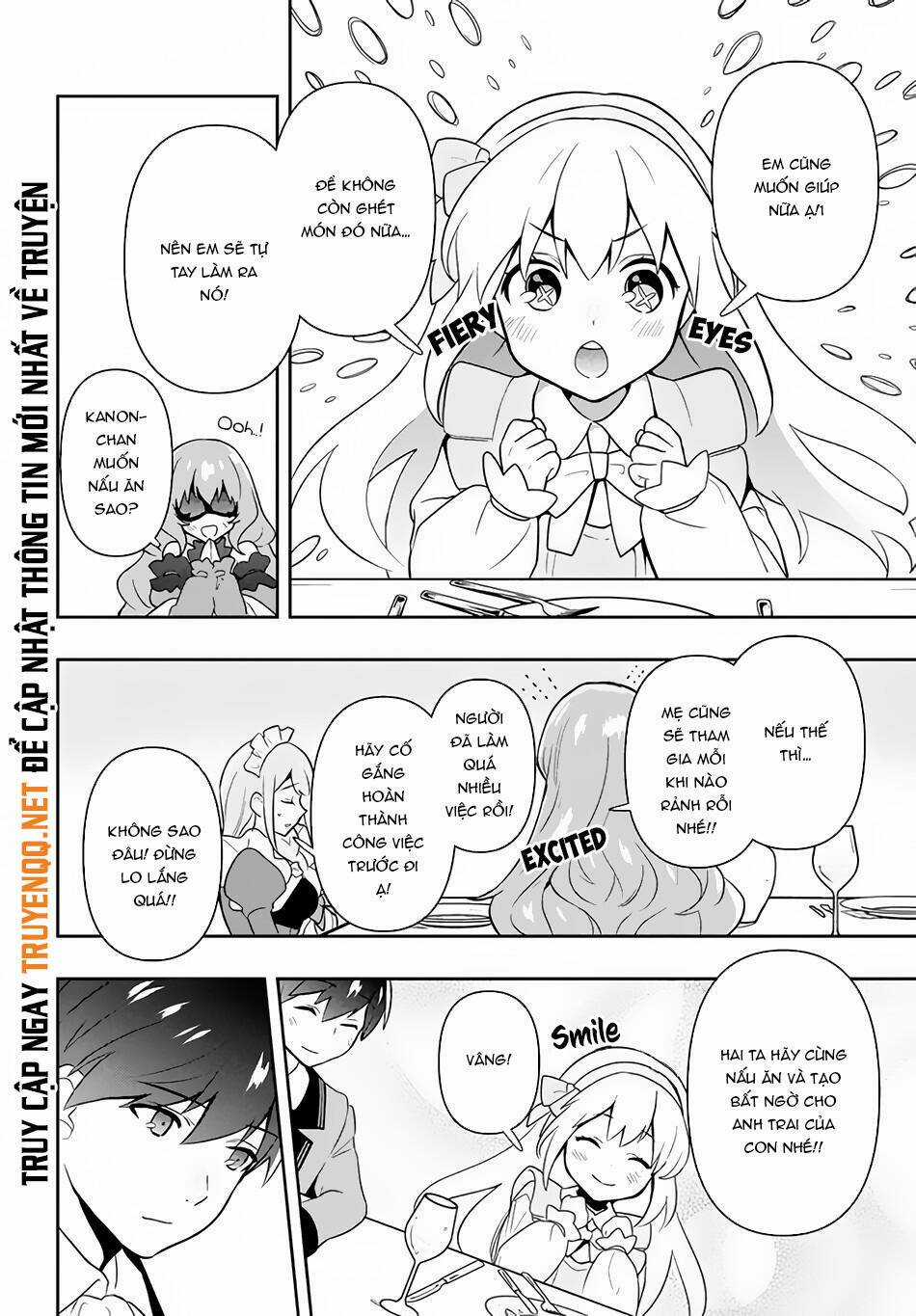 Tôi Chuyển Sinh Và Còn Nhận Được Tình Cảm Của 6 Cô Công Chúa Chapter 3 trang 16