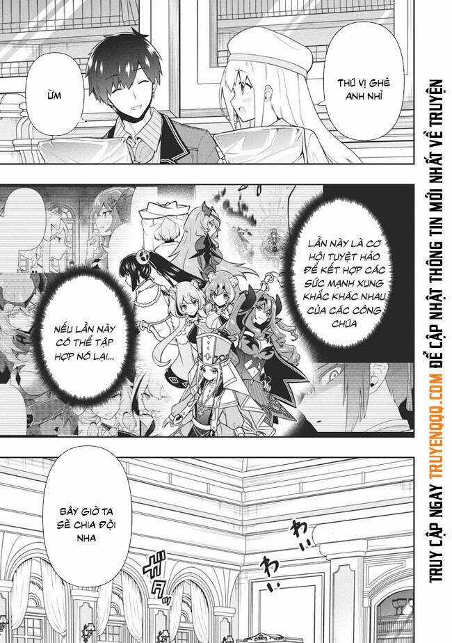 Tôi Chuyển Sinh Và Còn Nhận Được Tình Cảm Của 6 Cô Công Chúa Chapter 30 trang 7