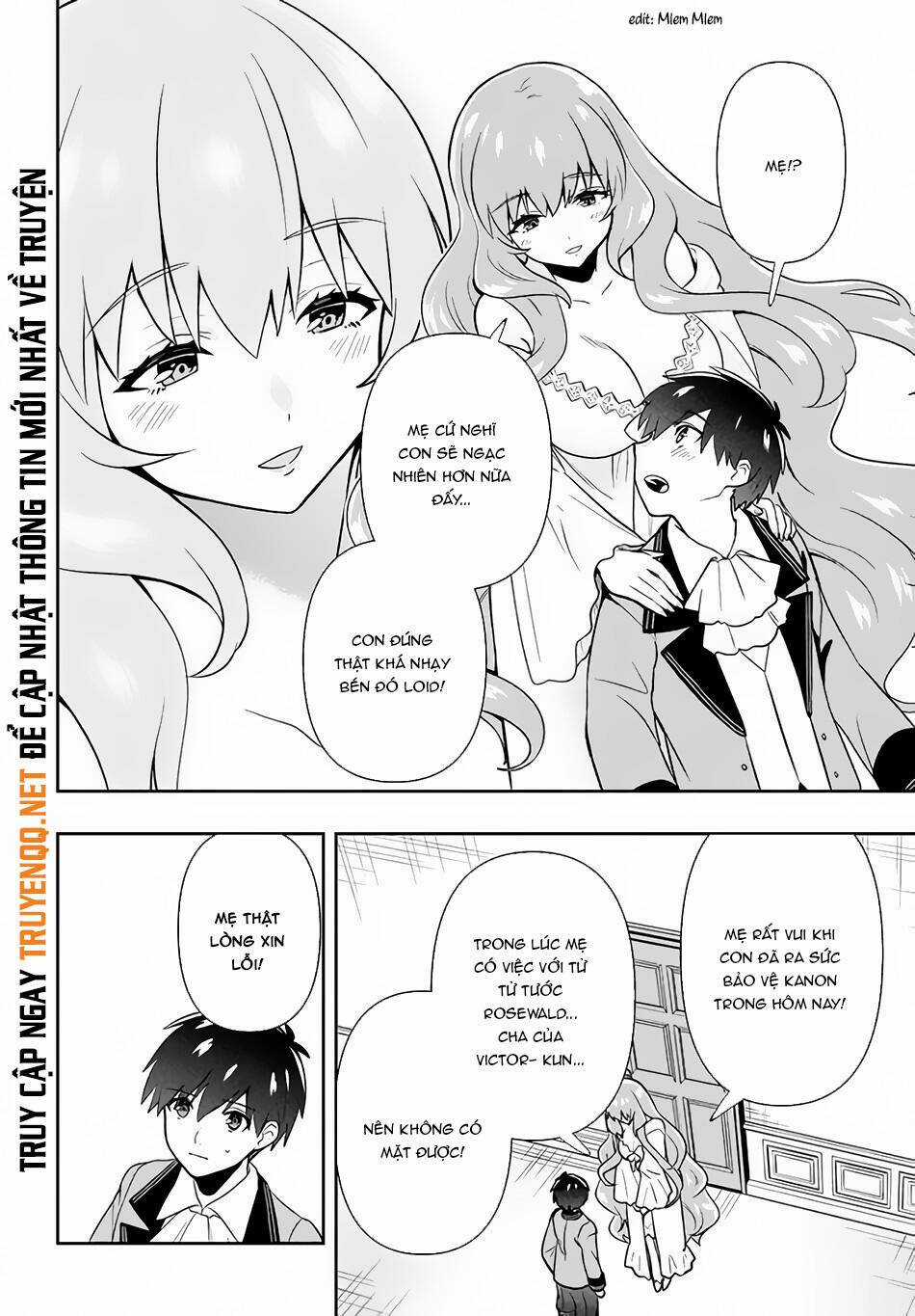 Tôi Chuyển Sinh Và Còn Nhận Được Tình Cảm Của 6 Cô Công Chúa Chapter 4 trang 2