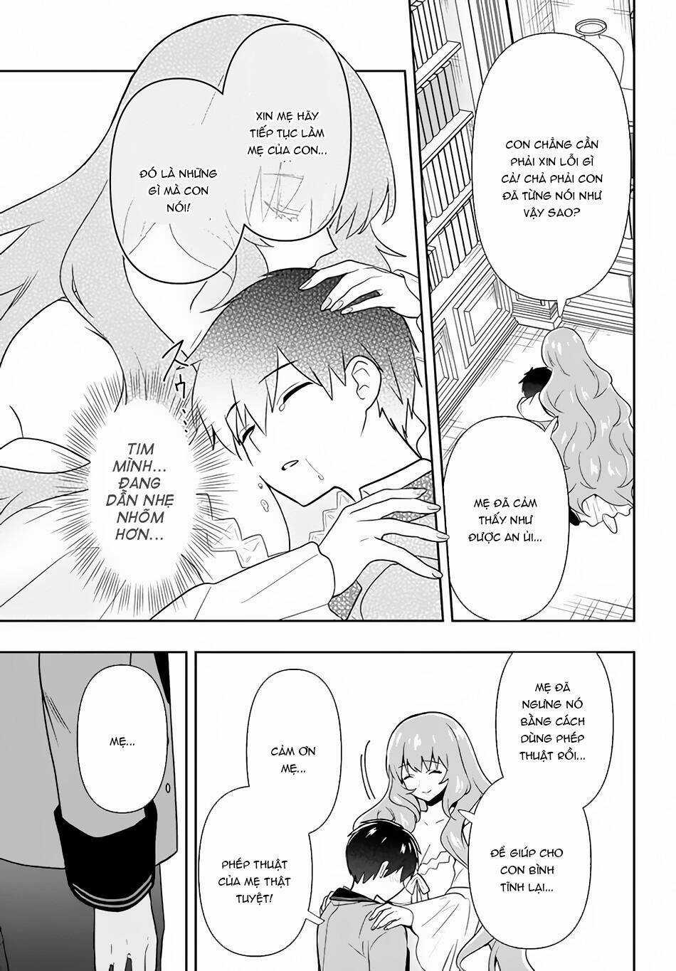 Tôi Chuyển Sinh Và Còn Nhận Được Tình Cảm Của 6 Cô Công Chúa Chapter 4 trang 9