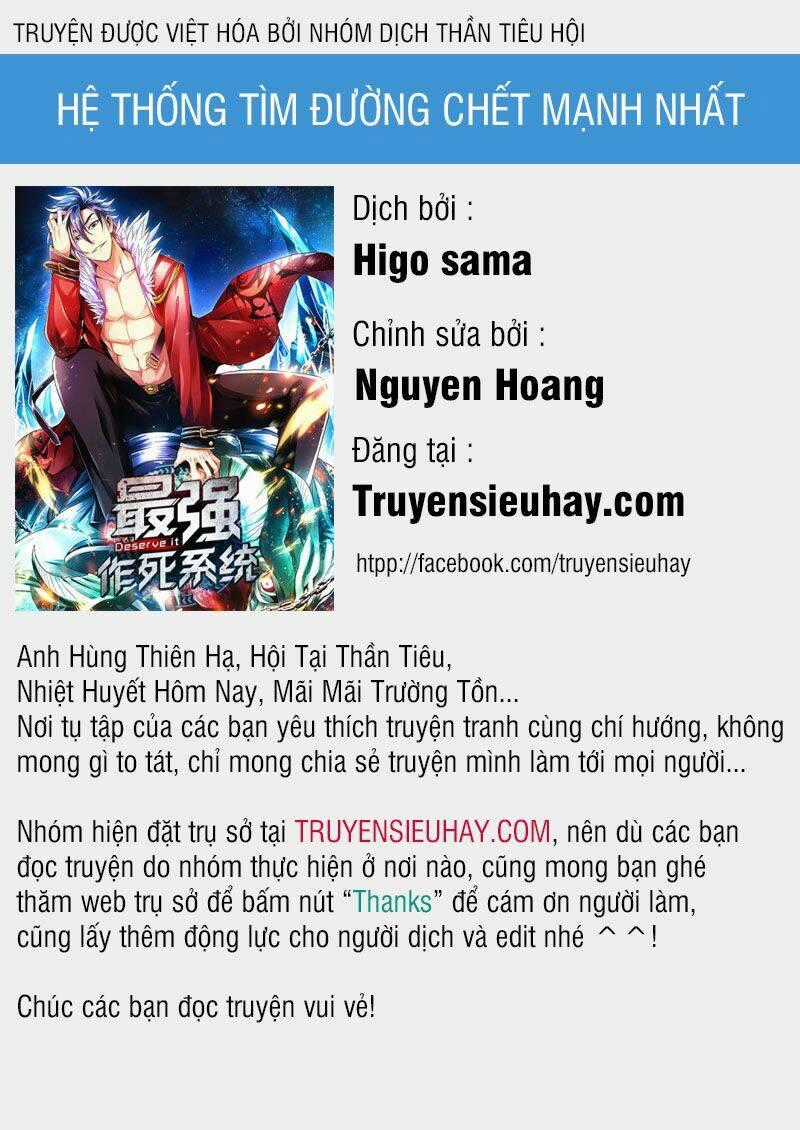 Tối Cường Hệ Thống Tìm Đường Chết Chapter 55 trang 0