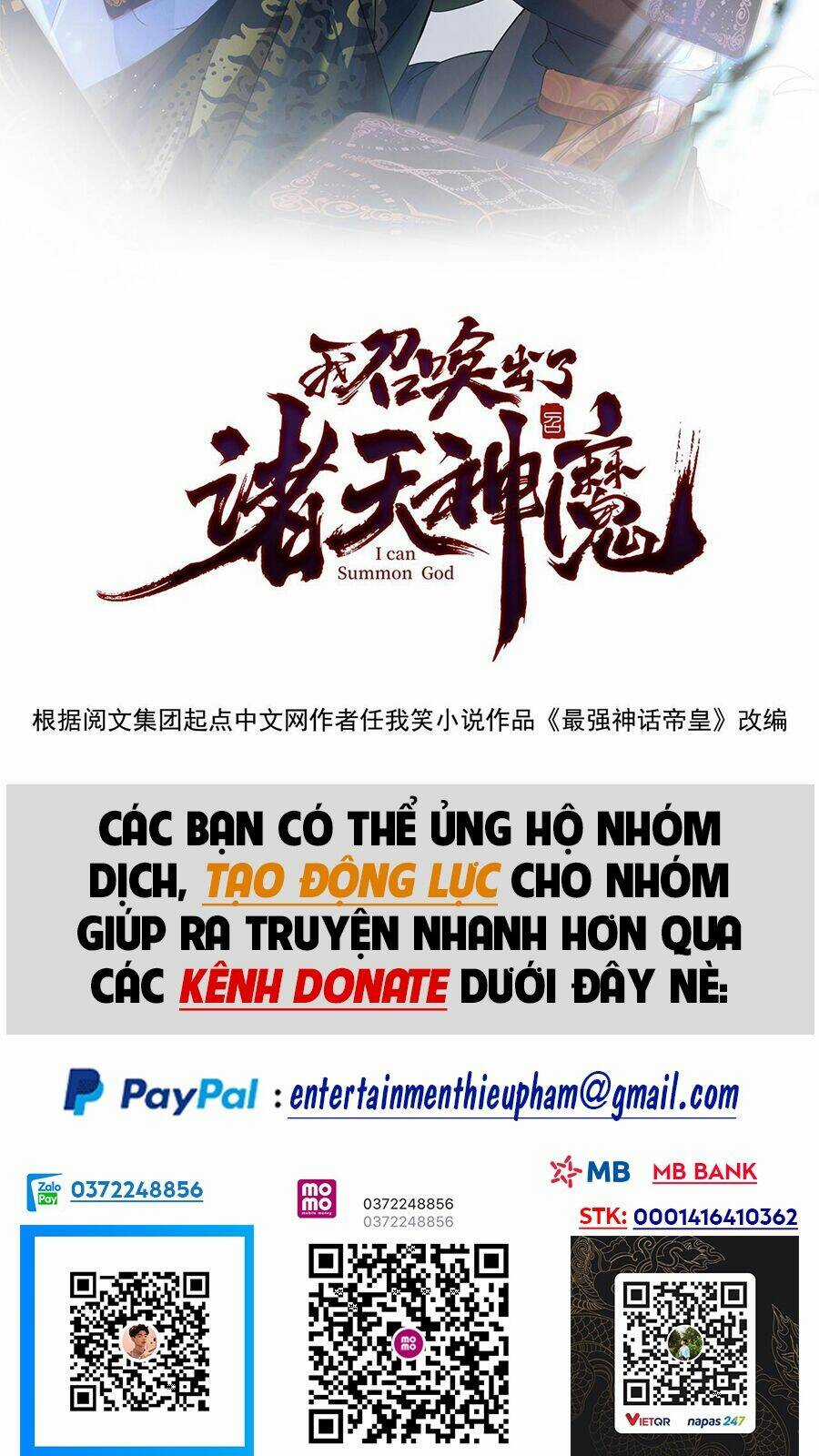 Tối Cường Thần Thoại Đế Hoàng Chapter 6 trang 2