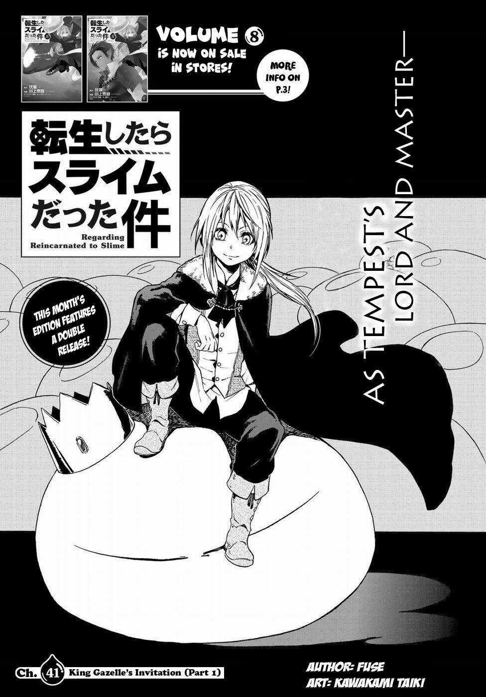 Tôi Đã Chuyển Sinh Thành Slime Chapter 41 trang 0
