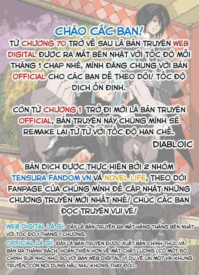 Tôi Đã Chuyển Sinh Thành Slime Chapter 73 trang 0