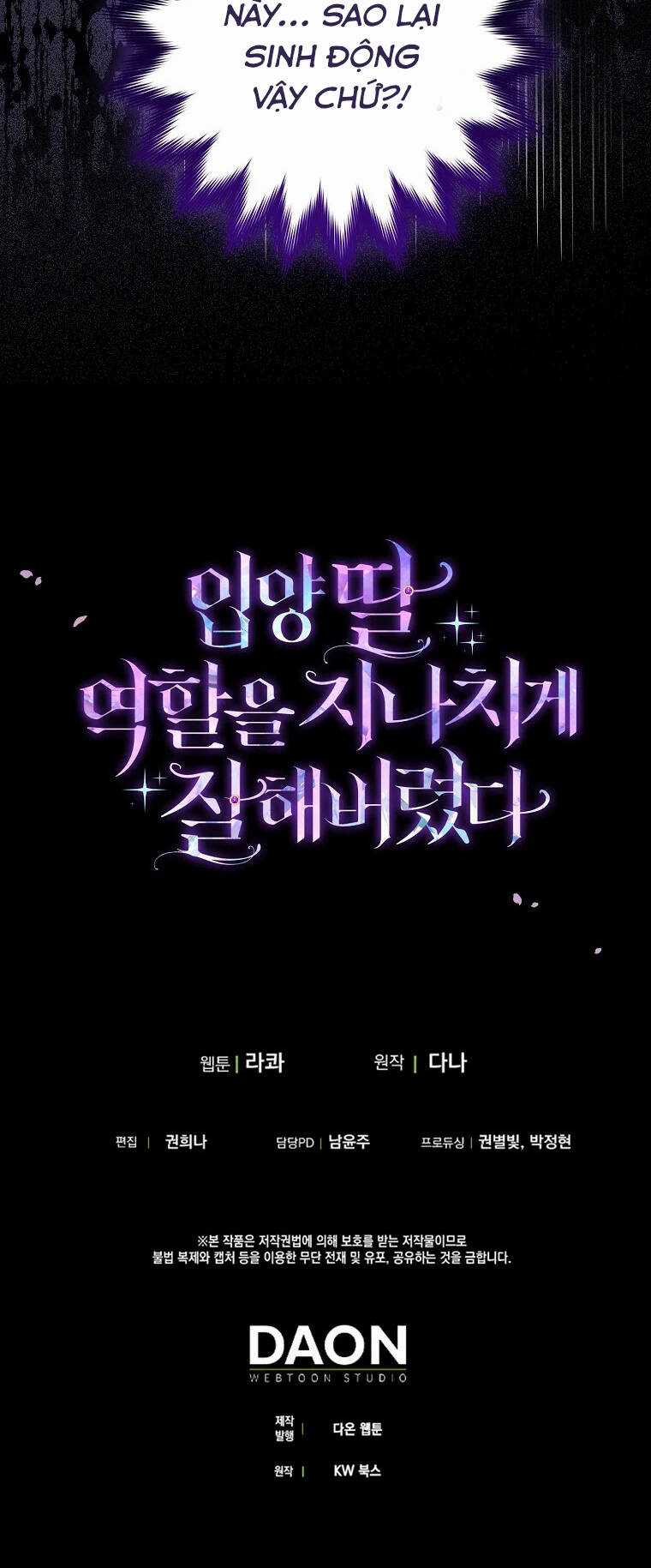 Tôi Đã Diễn Tròn Vai Một Đứa Con Gái Nuôi Chapter 1 trang 73