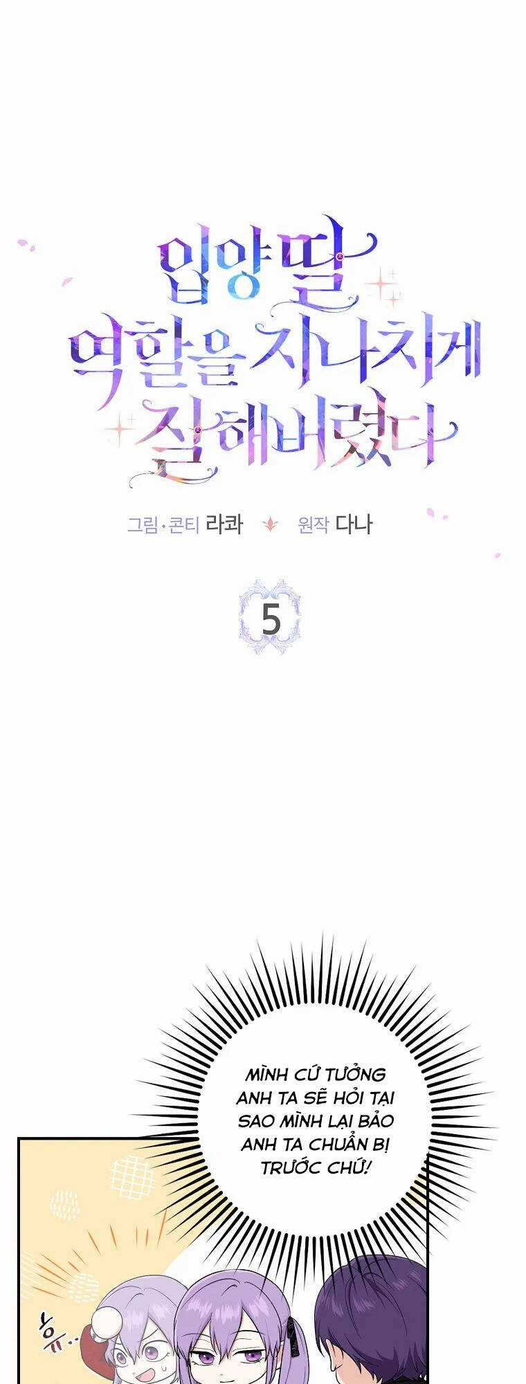 Tôi Đã Diễn Tròn Vai Một Đứa Con Gái Nuôi Chapter 5 trang 5