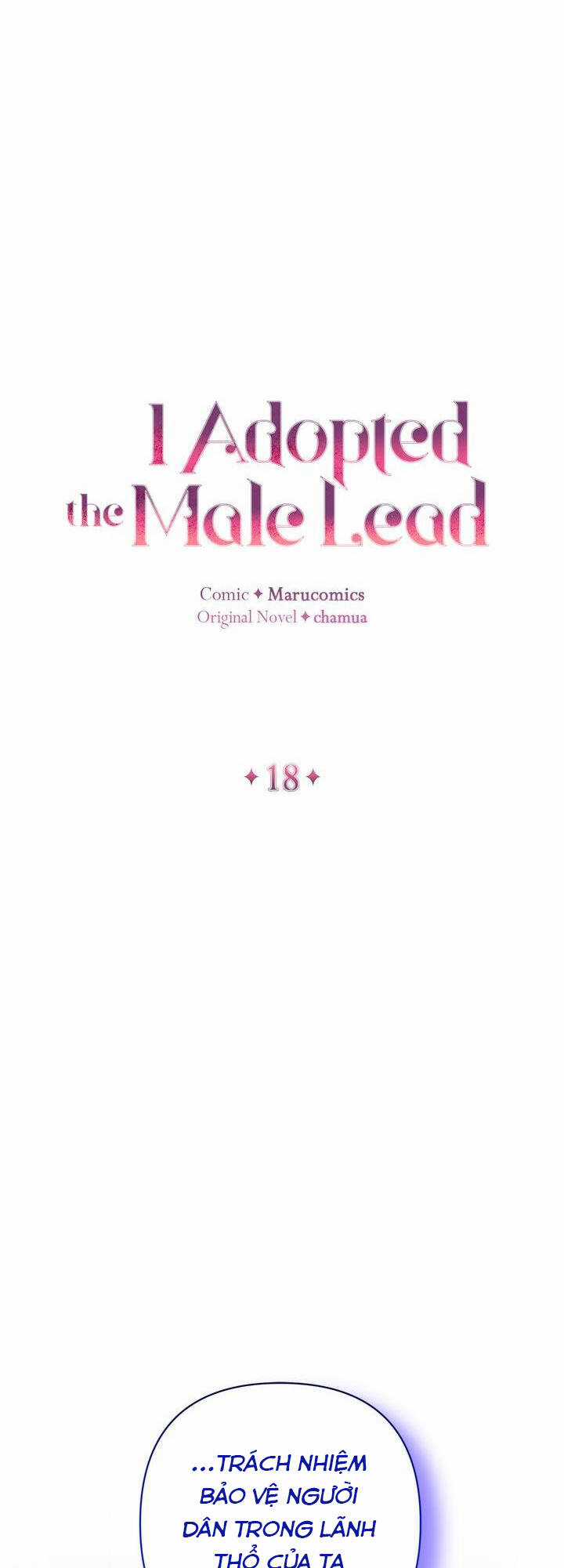 Tôi Đã Nhận Nuôi Nam Chính Chapter 18 trang 33