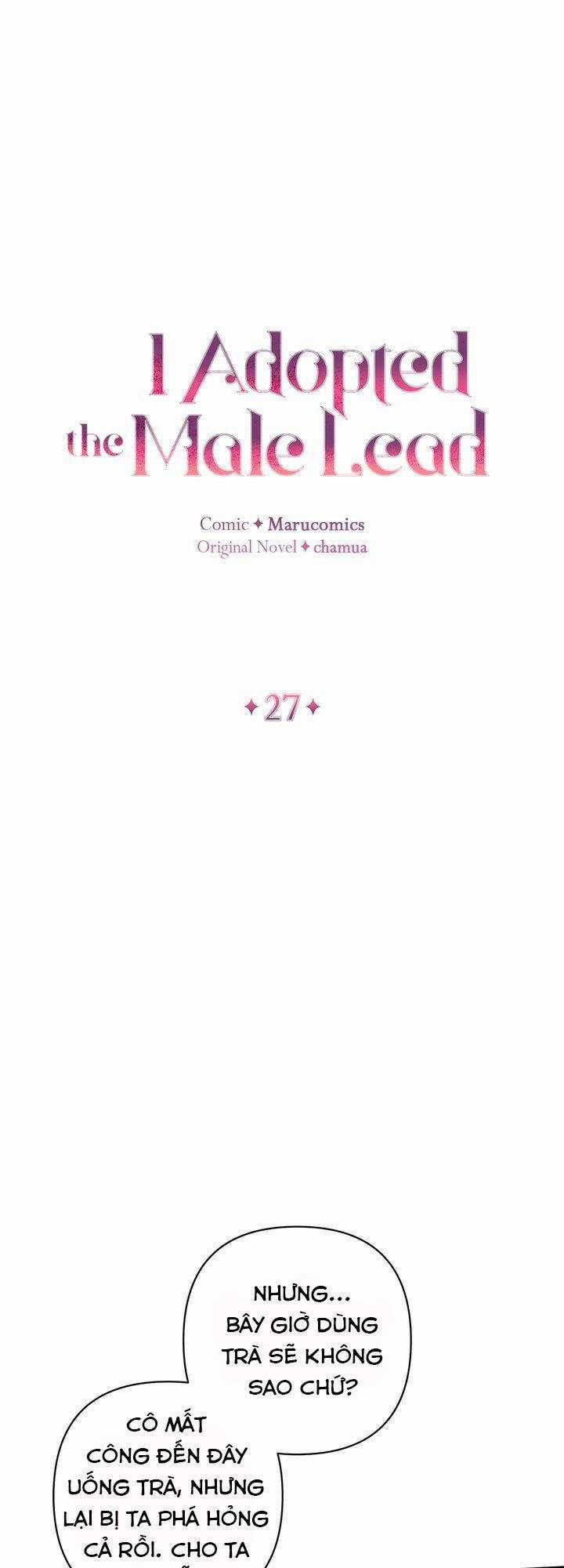 Tôi Đã Nhận Nuôi Nam Chính Chapter 27 trang 21