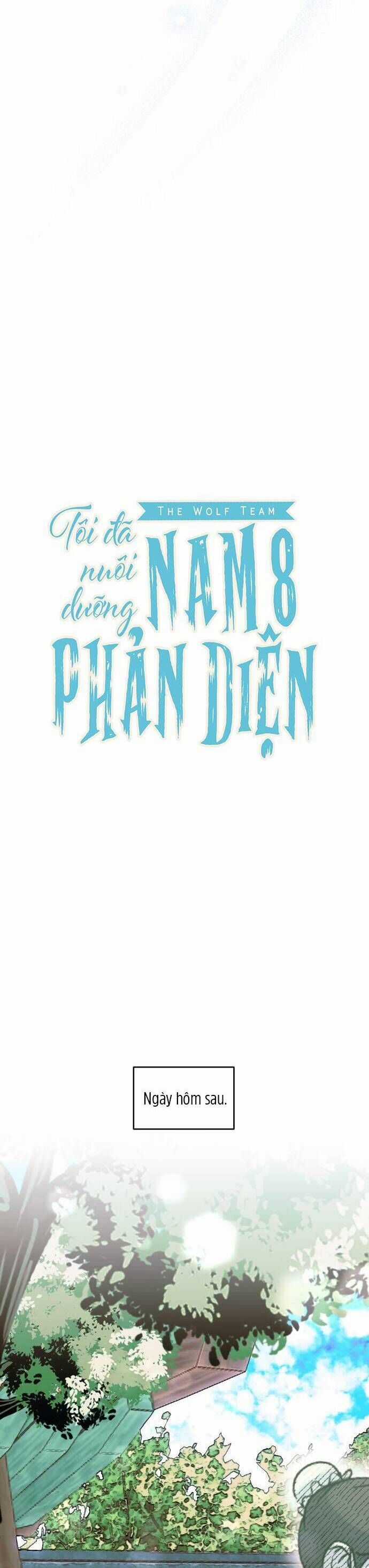 Tôi Đã Nuôi Dưỡng Nam Phụ Phản Diện Chapter 8 trang 4