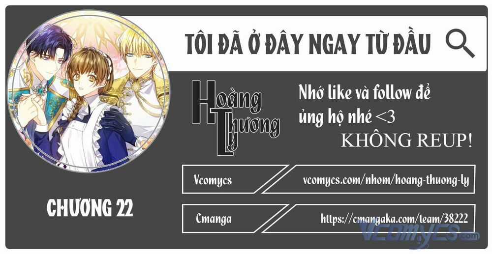 Tôi Đã Ở Đây Ngay Từ Đầu Chapter 22 trang 0