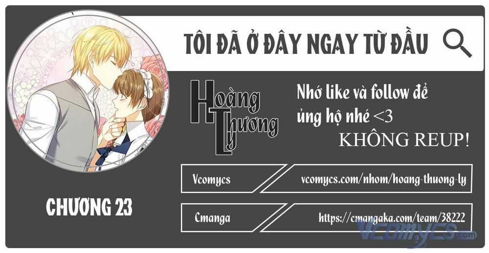 Tôi Đã Ở Đây Ngay Từ Đầu Chapter 23 trang 0
