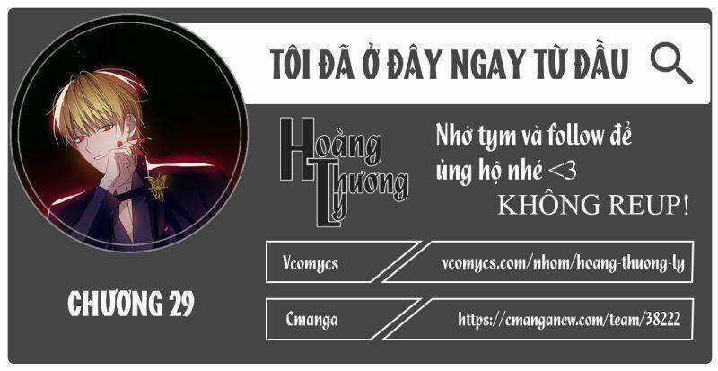 Tôi Đã Ở Đây Ngay Từ Đầu Chapter 30 trang 0