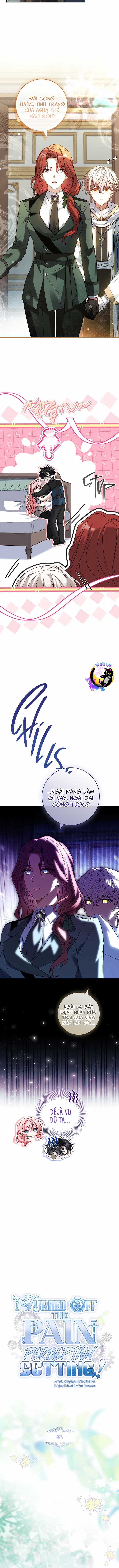 Tôi Đã Tắt Chế Độ Đau Đớn Rồi? Chapter 26 trang 3