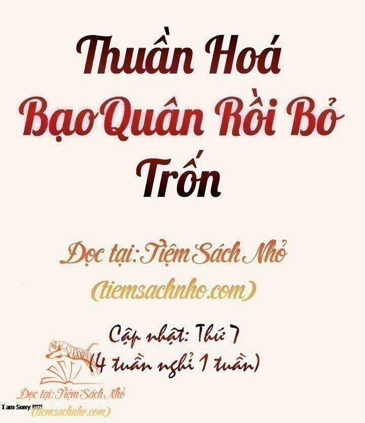 Tôi Đã Thuần Hóa Một Tên Bạo Chúa Và Chạy Trốn Chapter 68 trang 1