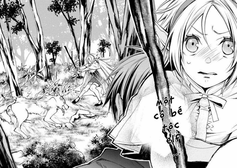 Tôi Đã Từng Là Một Pháp Sư Bá Đạo Cho Đến Khi Ăn Phải Mũi Tên Vào Đầu Gối Và Trở Thành Một Người Bảo Chapter 1.2 trang 4