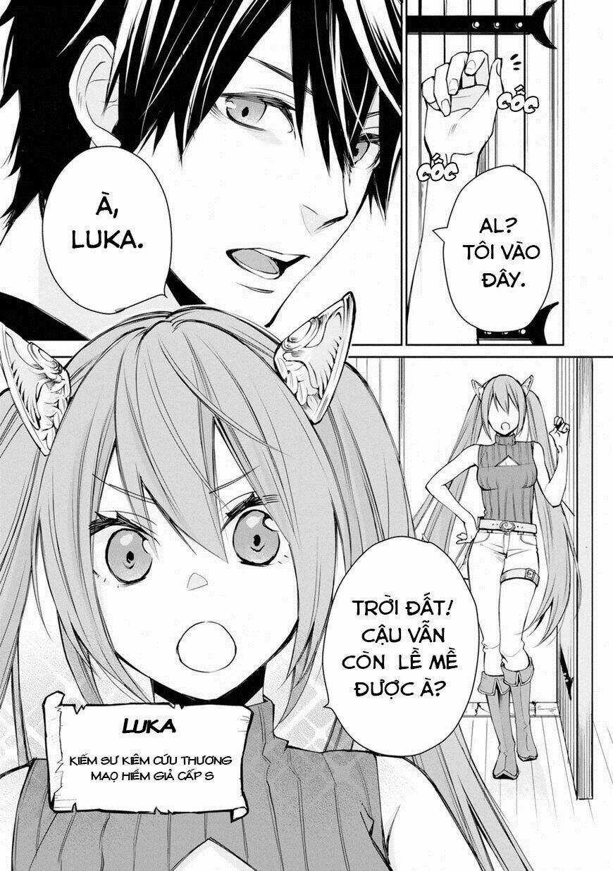 Tôi Đã Từng Là Một Pháp Sư Bá Đạo Cho Đến Khi Ăn Phải Mũi Tên Vào Đầu Gối Và Trở Thành Một Người Bảo Chapter 1 trang 4