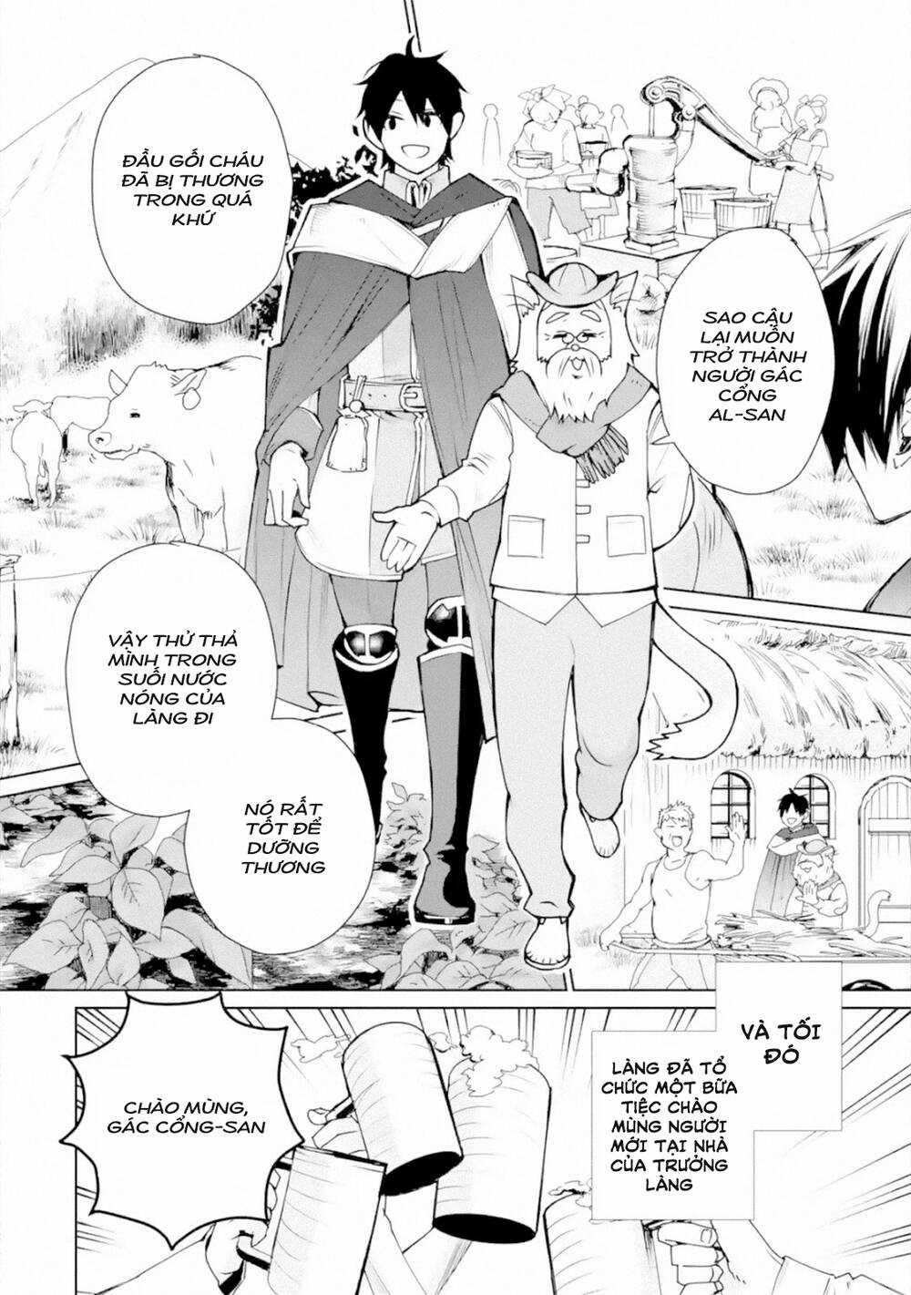 Tôi Đã Từng Là Một Pháp Sư Bá Đạo Cho Đến Khi Ăn Phải Mũi Tên Vào Đầu Gối Và Trở Thành Một Người Bảo Chapter 2.1 trang 12