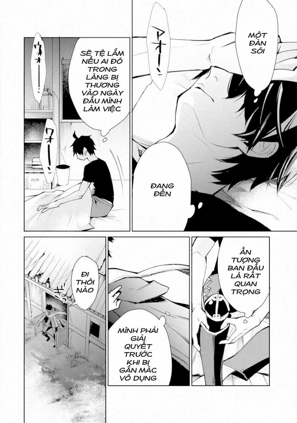 Tôi Đã Từng Là Một Pháp Sư Bá Đạo Cho Đến Khi Ăn Phải Mũi Tên Vào Đầu Gối Và Trở Thành Một Người Bảo Chapter 2.1 trang 14