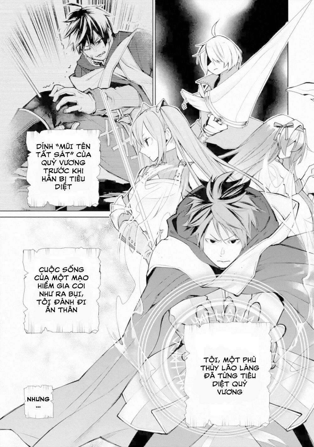 Tôi Đã Từng Là Một Pháp Sư Bá Đạo Cho Đến Khi Ăn Phải Mũi Tên Vào Đầu Gối Và Trở Thành Một Người Bảo Chapter 2.1 trang 2