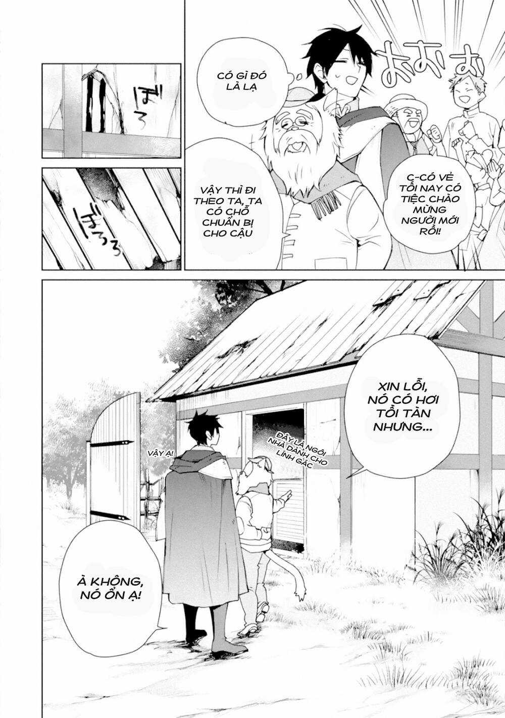 Tôi Đã Từng Là Một Pháp Sư Bá Đạo Cho Đến Khi Ăn Phải Mũi Tên Vào Đầu Gối Và Trở Thành Một Người Bảo Chapter 2.1 trang 8