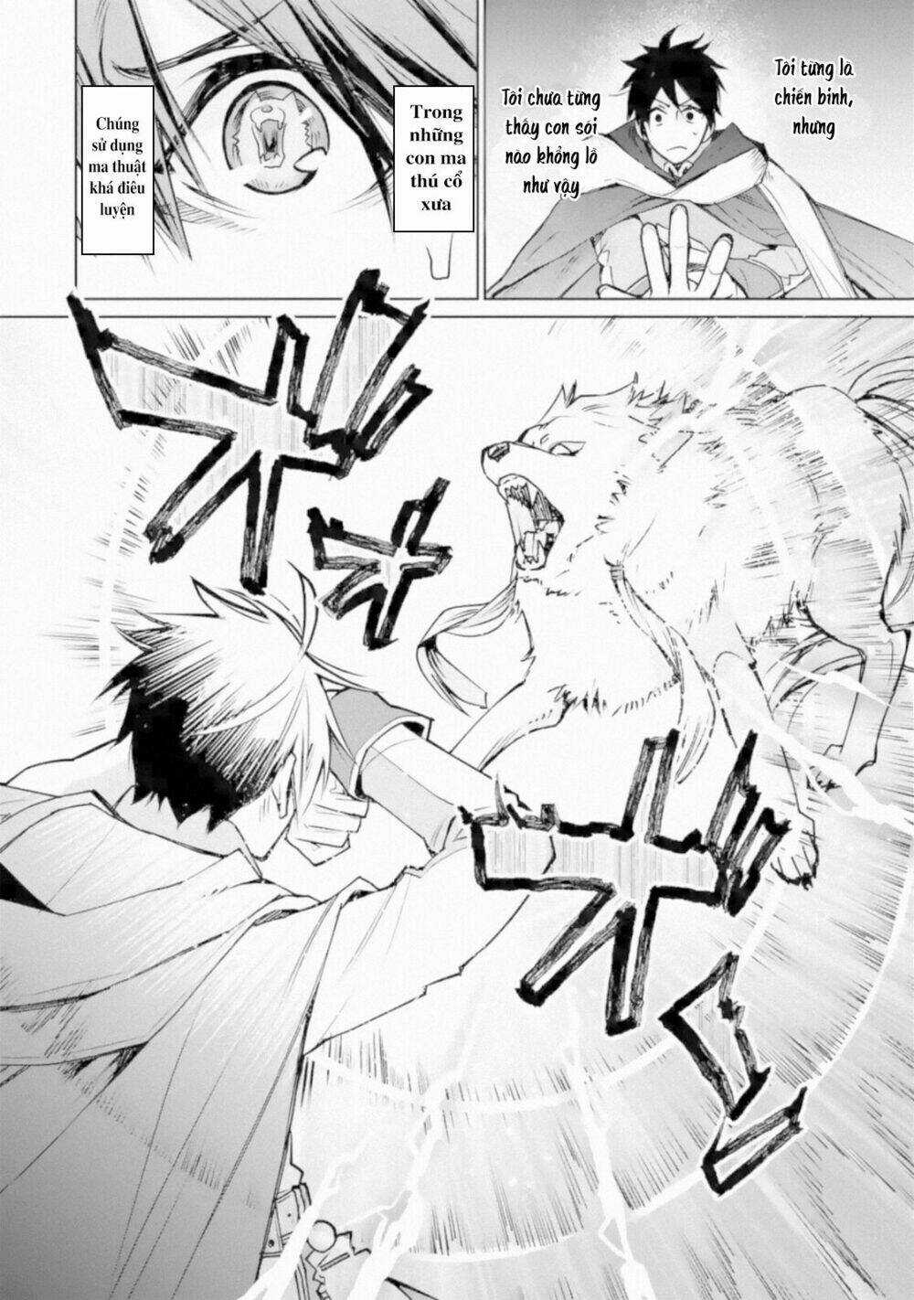 Tôi Đã Từng Là Một Pháp Sư Bá Đạo Cho Đến Khi Ăn Phải Mũi Tên Vào Đầu Gối Và Trở Thành Một Người Bảo Chapter 2.2 trang 2