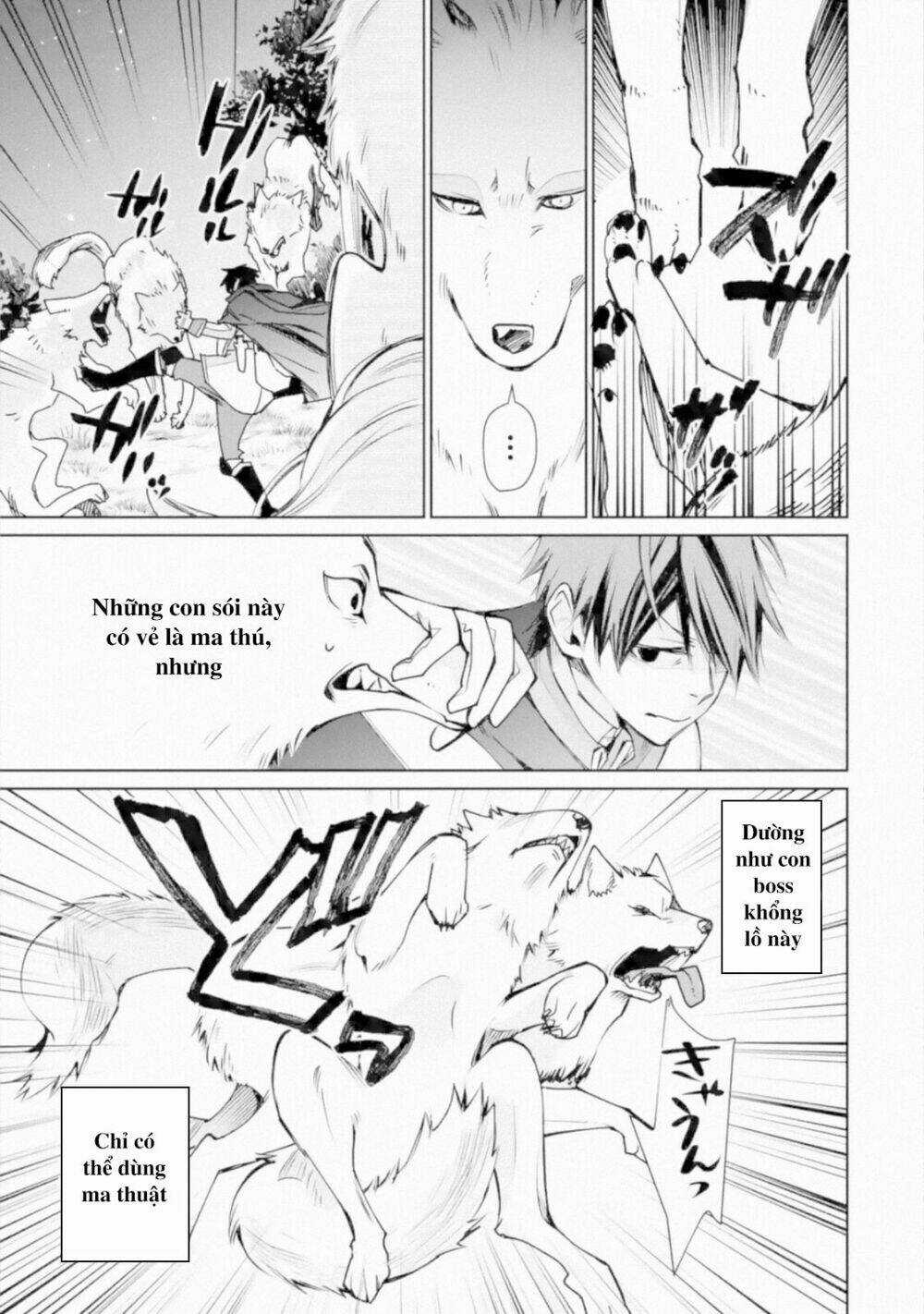 Tôi Đã Từng Là Một Pháp Sư Bá Đạo Cho Đến Khi Ăn Phải Mũi Tên Vào Đầu Gối Và Trở Thành Một Người Bảo Chapter 2.2 trang 5