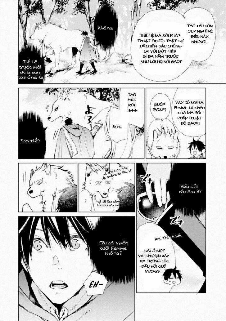 Tôi Đã Từng Là Một Pháp Sư Bá Đạo Cho Đến Khi Ăn Phải Mũi Tên Vào Đầu Gối Và Trở Thành Một Người Bảo Chapter 3.2 trang 5