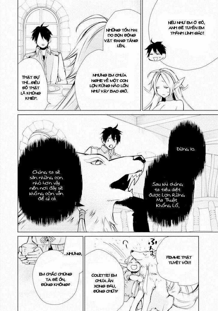 Tôi Đã Từng Là Một Pháp Sư Bá Đạo Cho Đến Khi Ăn Phải Mũi Tên Vào Đầu Gối Và Trở Thành Một Người Bảo Chapter 3.3 trang 14