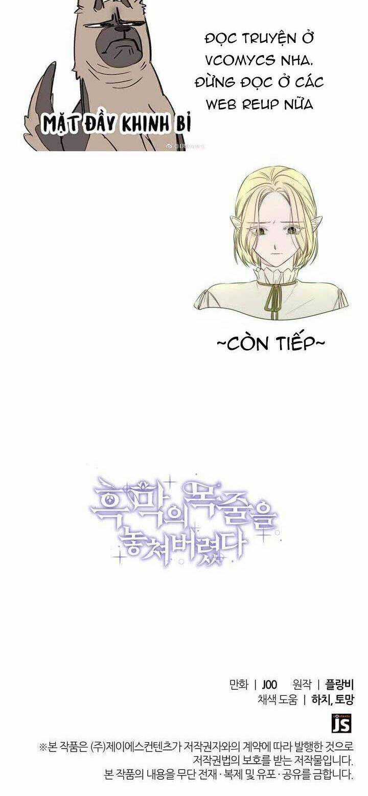 Tôi Đánh Mất Dây Xích Kiềm Chế Nam Chính Hắc Ám Chapter 36 trang 50