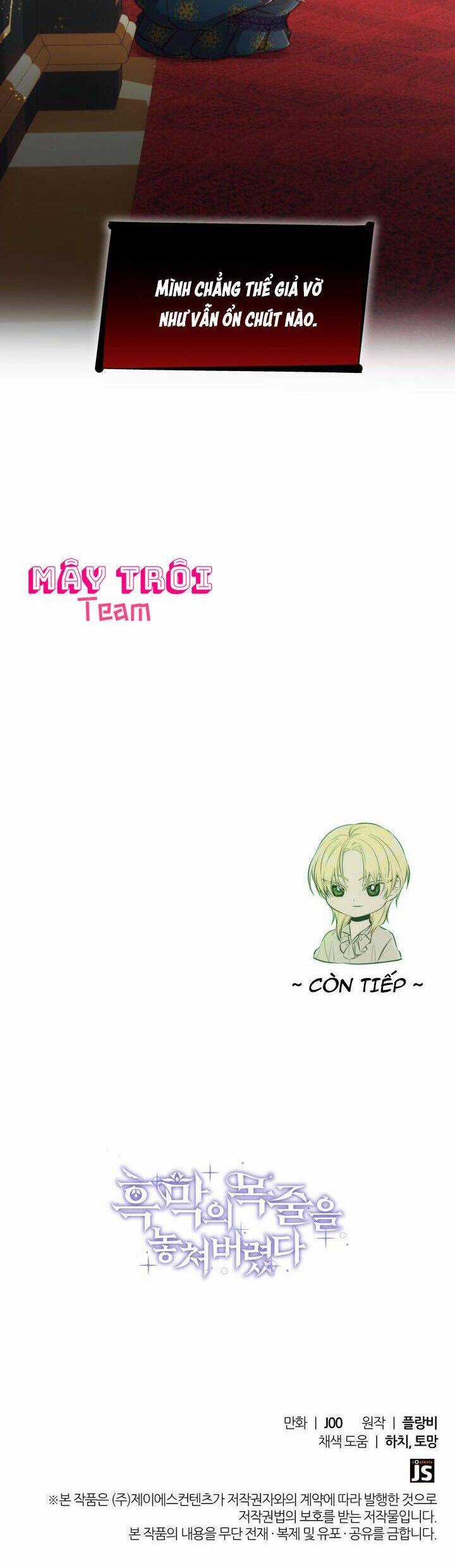 Tôi Đánh Mất Dây Xích Kiềm Chế Nam Chính Hắc Ám Chapter 39 trang 45