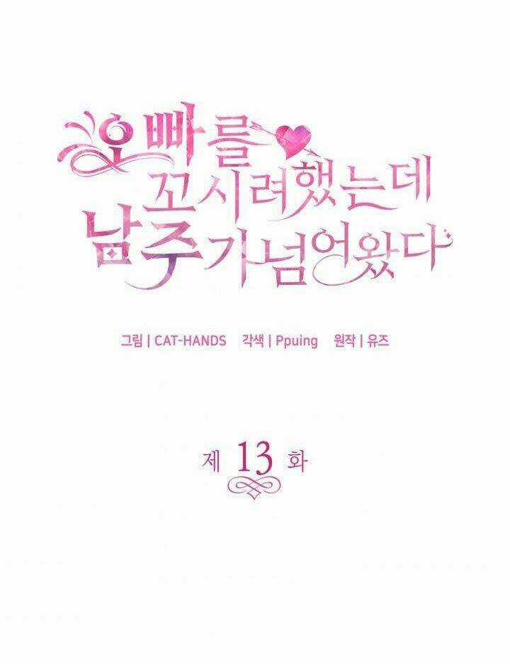 Tôi Định Quyến Rũ Anh Trai Nhưng Nam Chính Đã Đến Chapter 13 trang 3