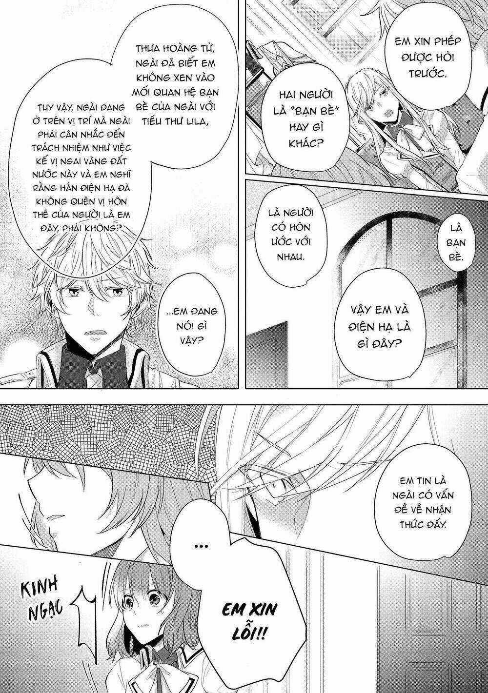 Tôi Gặp Rắc Rối Rằng Vị Hôn Phu Của Tôi Là Nhân Vật Phản Diện Chapter 5 trang 14