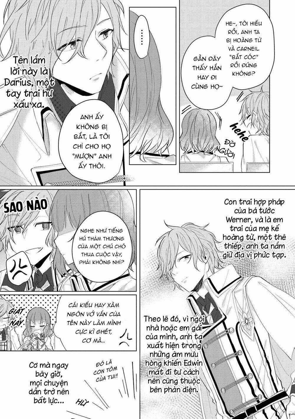 Tôi Gặp Rắc Rối Rằng Vị Hôn Phu Của Tôi Là Nhân Vật Phản Diện Chapter 5 trang 3