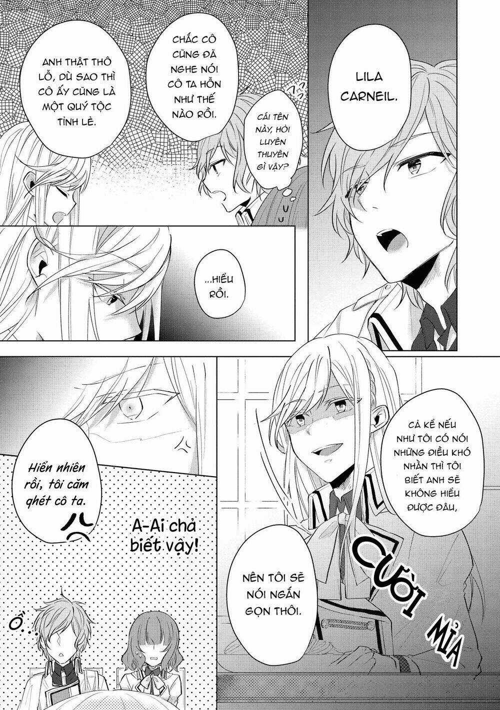 Tôi Gặp Rắc Rối Rằng Vị Hôn Phu Của Tôi Là Nhân Vật Phản Diện Chapter 5 trang 5