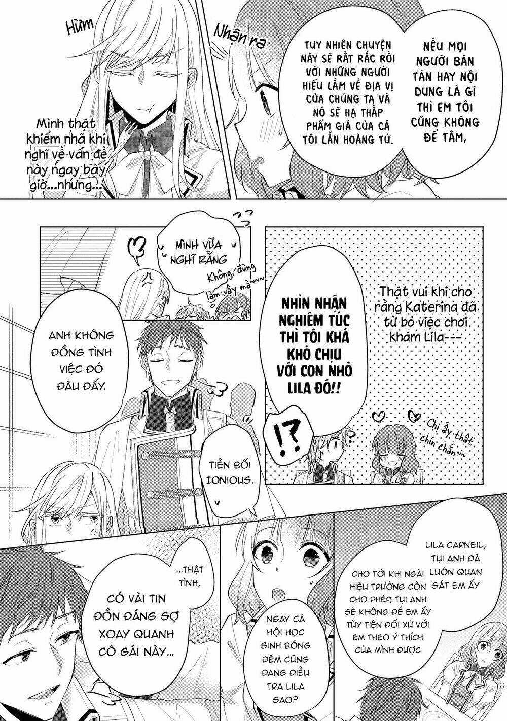 Tôi Gặp Rắc Rối Rằng Vị Hôn Phu Của Tôi Là Nhân Vật Phản Diện Chapter 5 trang 6