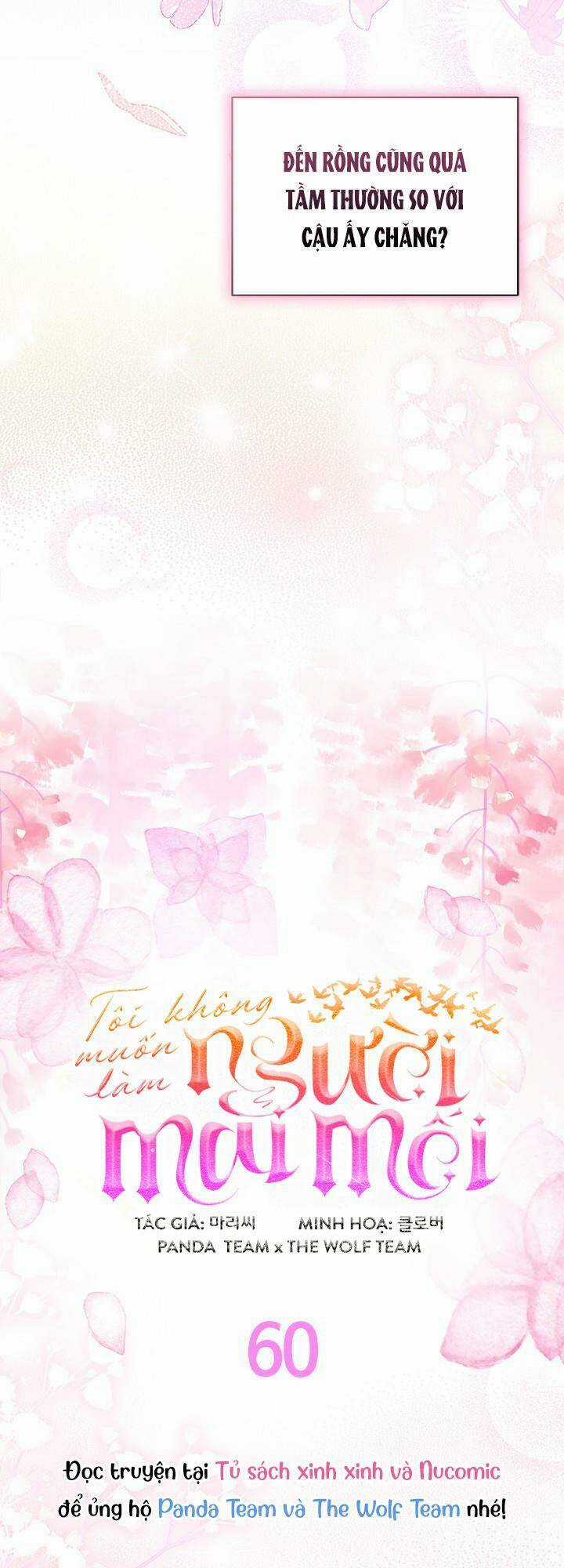 Tôi Không Muốn Làm Người Mai Mối Chapter 60 trang 61