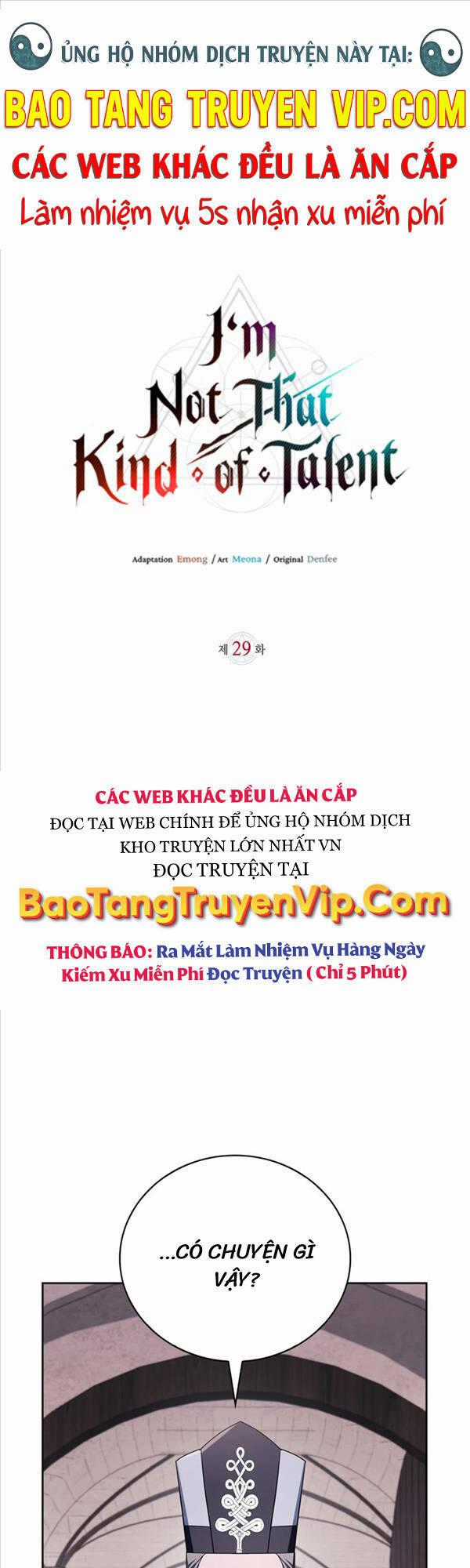 Tôi Không Tài Năng Đến Thế Đâu Chương 29 trang 0