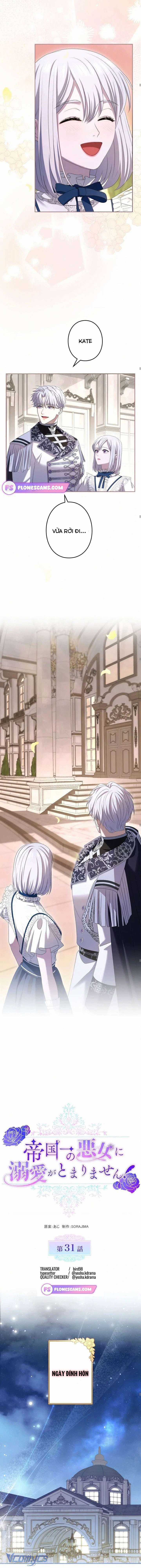 Tôi Không Thể Ngừng Yêu Người Phụ Nữ Độc Ác Nhất Đế Quốc! Chapter 31 trang 9