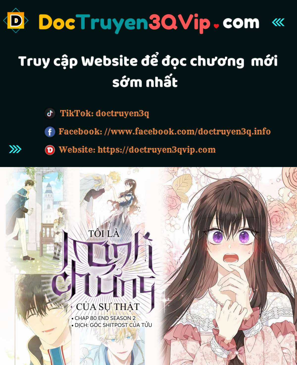 Tôi Là Minh Chứng Của Sự Thật Chapter 80 trang 1