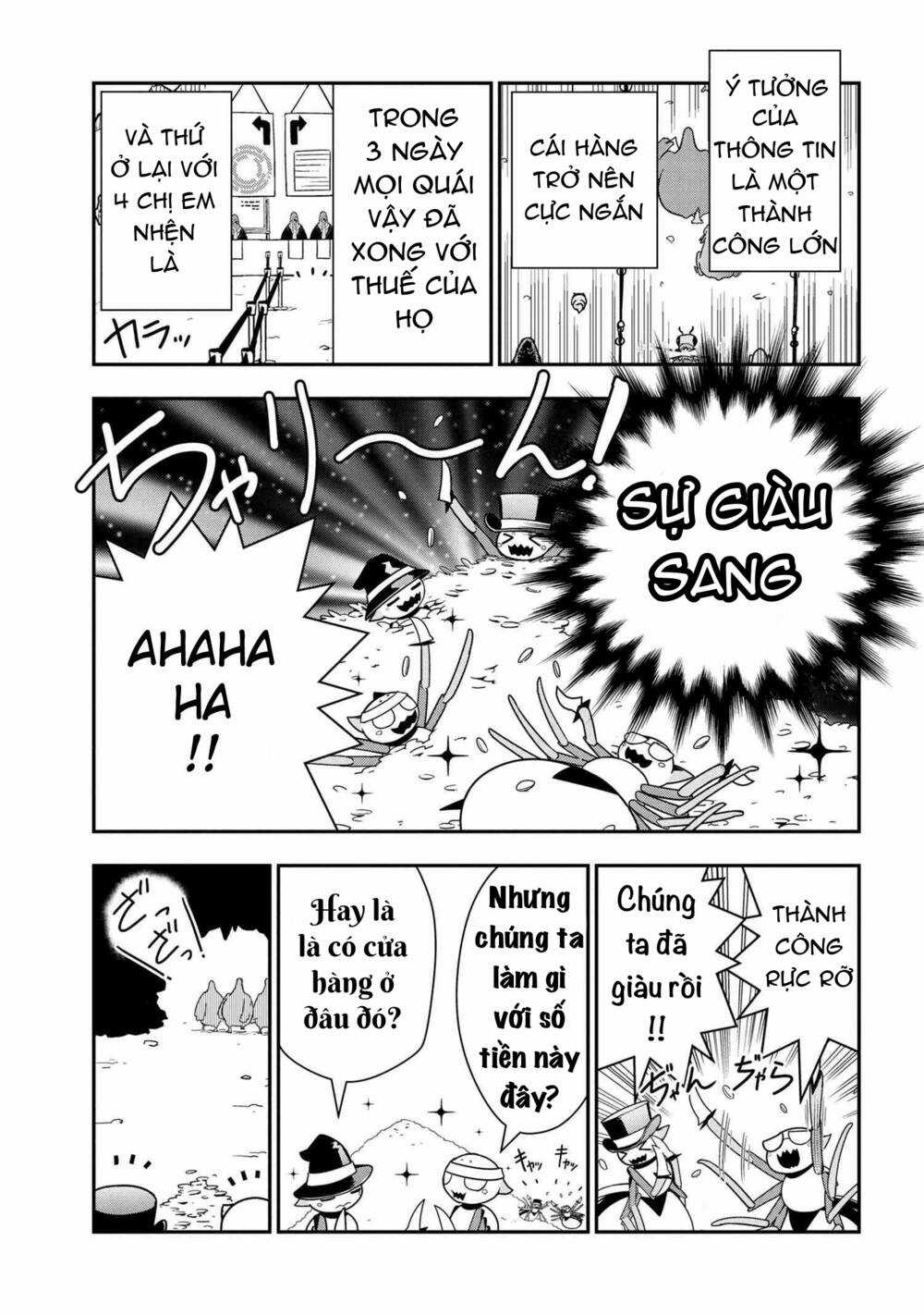 Tôi Là Nhện Đấy Thi Sao Nào? Cuộc Sống Của 4 Chị Em Nhện Chapter 32 trang 6