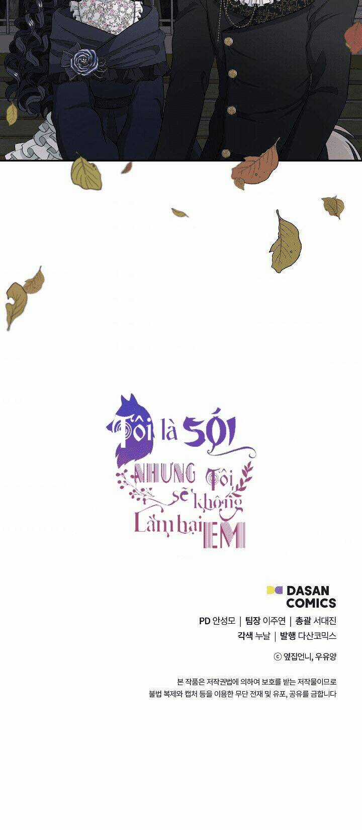 Tôi Là Sói, Nhưng Tôi Sẽ Không Làm Hại Em Chapter 24 trang 45