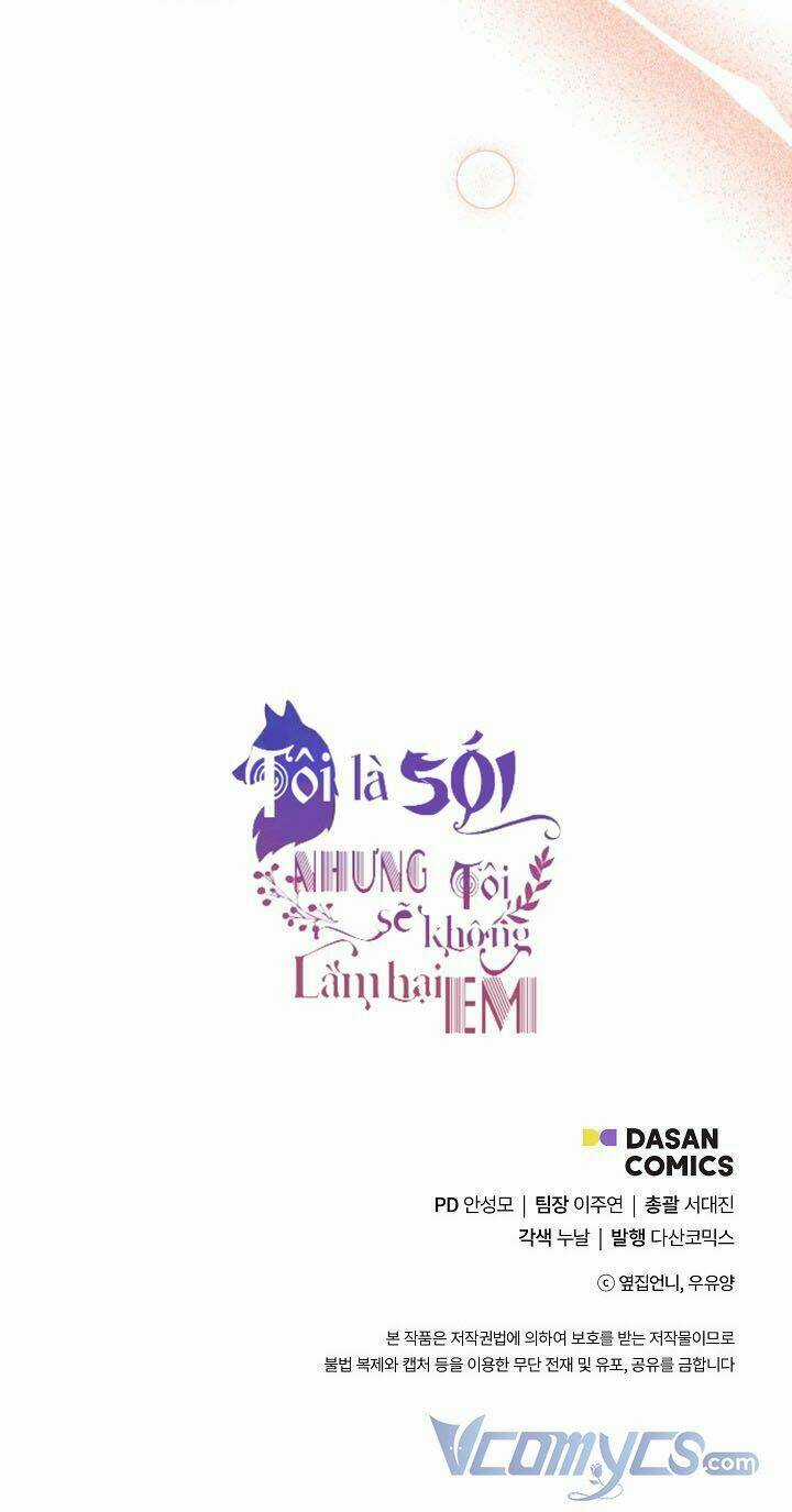 Tôi Là Sói, Nhưng Tôi Sẽ Không Làm Hại Em Chapter 30 trang 41