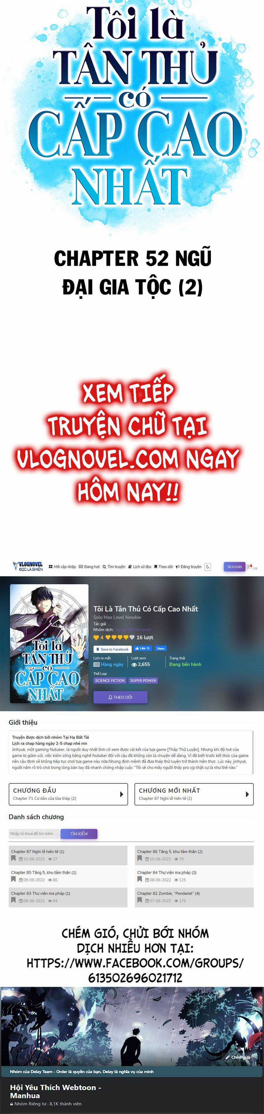 Tôi Là Tân Thủ Có Cấp Cao Nhất Chapter 52 trang 27