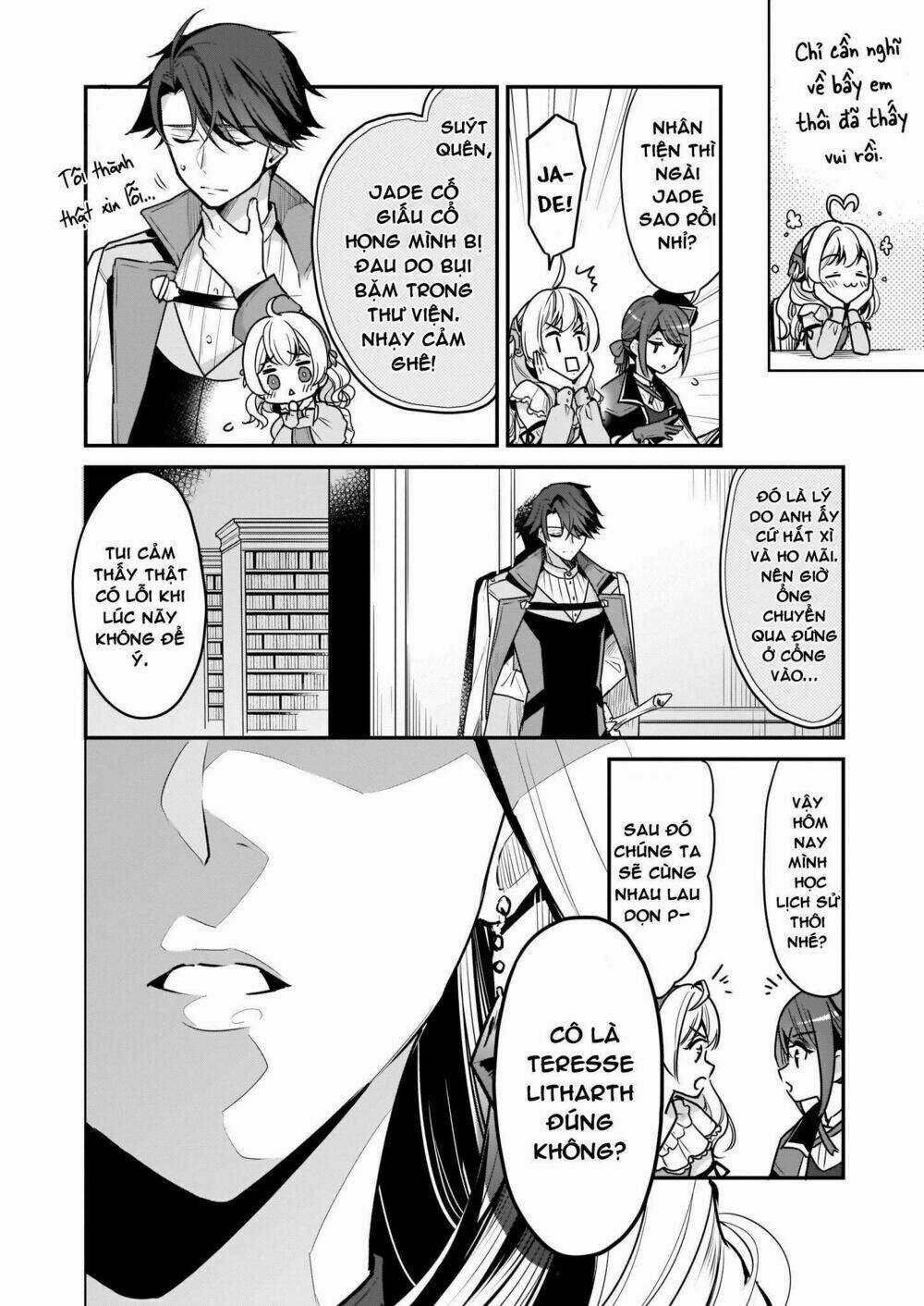 Tôi Là Ứng Cử Viên Cho Vị Trí Hoàng Tử Phi Nhưng Tôi Chắc Kèo Là Tôi Trúng Rồi! Chapter 4 trang 5