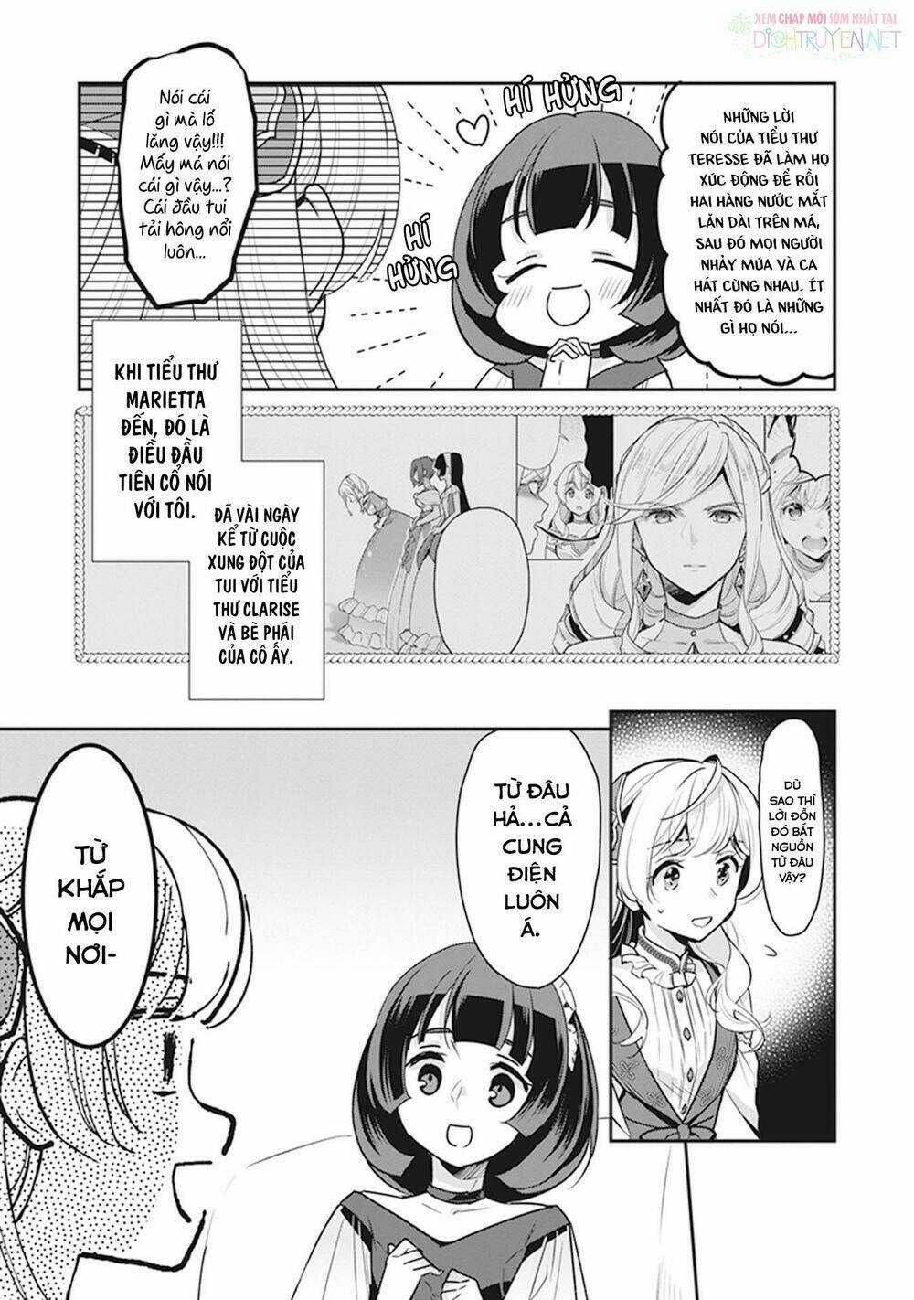 Tôi Là Ứng Cử Viên Cho Vị Trí Hoàng Tử Phi Nhưng Tôi Chắc Kèo Là Tôi Trúng Rồi! Chapter 8 trang 4