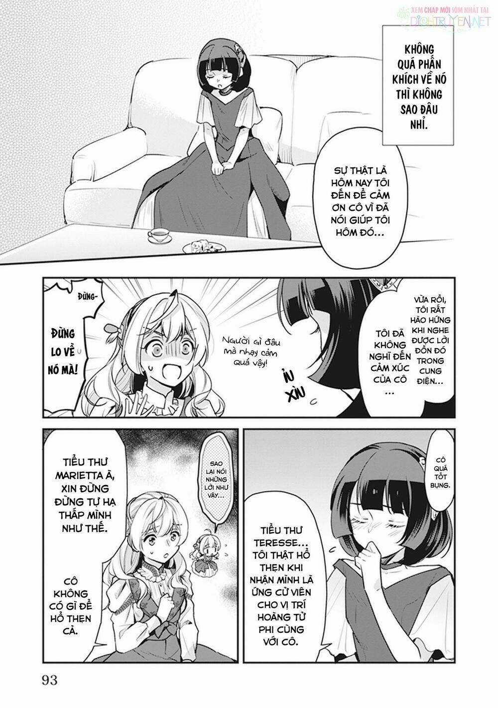 Tôi Là Ứng Cử Viên Cho Vị Trí Hoàng Tử Phi Nhưng Tôi Chắc Kèo Là Tôi Trúng Rồi! Chapter 8 trang 8