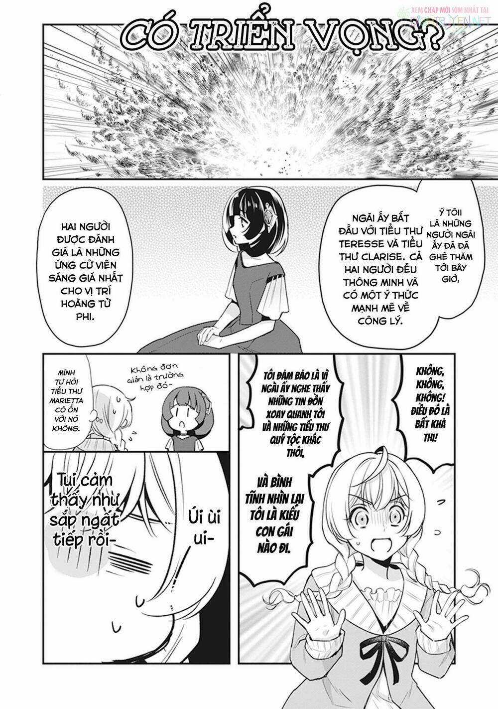 Tôi Là Ứng Cử Viên Cho Vị Trí Hoàng Tử Phi Nhưng Tôi Chắc Kèo Là Tôi Trúng Rồi! Chapter 9 trang 23