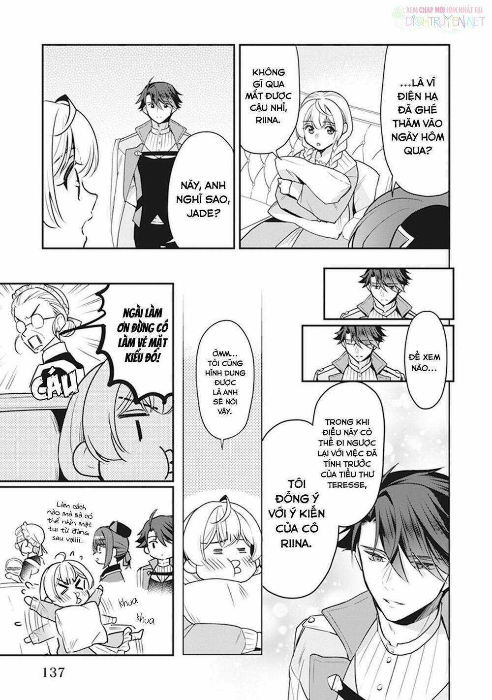 Tôi Là Ứng Cử Viên Cho Vị Trí Hoàng Tử Phi Nhưng Tôi Chắc Kèo Là Tôi Trúng Rồi! Chapter 9 trang 26