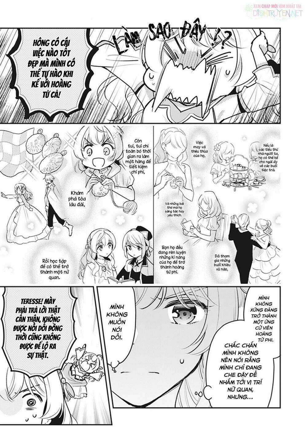 Tôi Là Ứng Cử Viên Cho Vị Trí Hoàng Tử Phi Nhưng Tôi Chắc Kèo Là Tôi Trúng Rồi! Chapter 9 trang 6